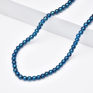 Perles rondes multicolores en hématite non magnétique de 2 mm à 12 mm, <span class=keywords><strong>pierres</strong></span> énergétiques pour la fabrication de bijoux, 15 pouces - Product Image 4