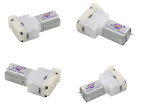 Pompa udara mini mikro sunyi, dc 3v 5v 3.7v 4.2v 030 pompa payudara dapat dipakai ganda, pompa medis diafragma solenoid
