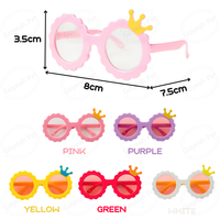 Mignon Fleur Coeur Couronne Chat Chien Lunettes De Soleil Coloré Pet Eye Wear Lunettes pour Chiot Chaton