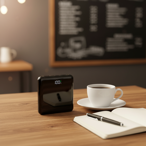 พาวเวอร์แบงค์กลางแจ้งแบบพกพา10000mAh 20000mAh 5W ชาร์จเร็วพร้อมสาย USB โลโก้ออกแบบได้ตามต้องการ - Product Image 3