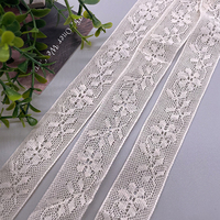 Vente chaude Crochet Coton Dentelle Vêtements Garniture Haute qualité Broderie Dentelle Accessoires