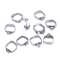 Tubes buccaux orthodontiques dentaires Bandes Tubes convertibles Orthodontie 1ère molaire Appareils dentaires