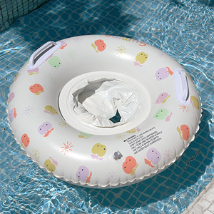 Tanyozhe – anneau de natation pour bébé avec motif d'ours, siège épaissi pour enfants de 1 à 5 ans, utilisation en piscine - Product Image 2