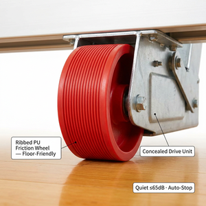 Sedili Retrattili per Tribune con Ringhiera e Braccioli in Legno, Numerazione Fila e Posto, per Stadi al Coperto, con Guida di Installazione e Progettazione OEM - Product Image 6