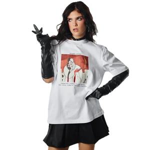 European American Style Summer Cartoon 3D Effect Elegant <strong>Fun</strong> Anime Printed Loose Mid-length All-Match <strong>t</strong> <strong>Shirt</strong> <strong>for</strong> Women <strong>Ladies</strong> - Product Image 5