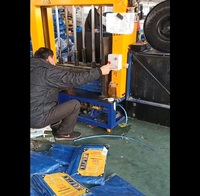 Presse à balles, compresseur automatique pneumatique et hydraulique