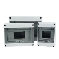 Boîtier de distribution d'énergie combiné avec disjoncteur principal SF IP67 étanche 220V 30A/16A MCB, 6 prises pour intérieur