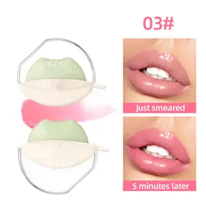 Lipstik pelembab bentuk bibir, Lipstik malas berubah warna