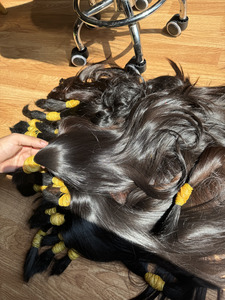 Nguyên Liệu Nhà Tài Trợ Duy Nhất Tóc Chưa Qua Chế Biến Tự Nhiên Thẳng Chưa Qua Chế Biến Tóc Loại Sản Xuất Tại Việt Nam - Product Image 2