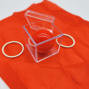 Copper Wall and Iron Barrier, <b>Red</b> Ball Through the Transparent <b>Box</b>, King Magic Magic Props, Children's Holiday Toys and <b>Gifts</b> - Product Image 1