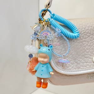 พวงกุญแจวันฝนตกแบบดั้งเดิม DIY พวงกุญแจสั่งทำได้  งานแฮนด์เมดสุดฮิต  จี้ห้อยกระเป๋าผู้หญิง - Product Image 2