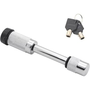 Verrou de remorque AICEL, goupille de verrouillage pour attelage de remorque de 5/8 pouces, verrou antivol pour attelage de remorque avec capuchon étanche et 2 - Product Image 1