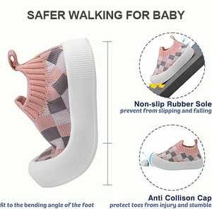 Chaussures de printemps respirantes à enfiler pour bébé, légères, antidérapantes, pour les premiers <span class=keywords><strong>pas</strong></span>, unisexes, pour bébés garçons et filles, baskets à semelle extérieure en TPR - Product Image 5