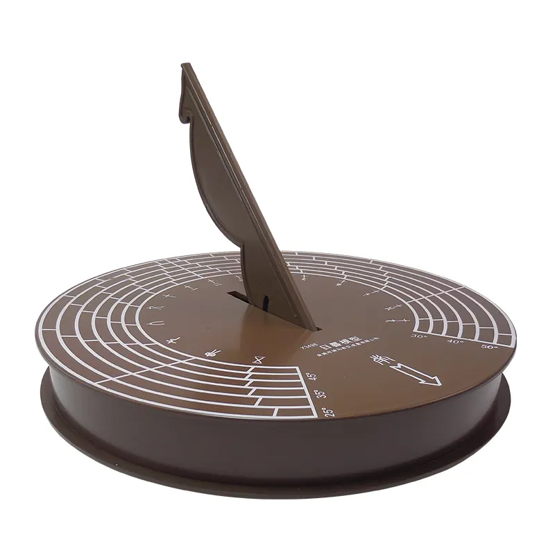 자연 과학 지리 교육 악기 3D sundial 모델