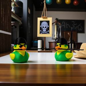 Vashine Figurine d'anime imprimée en 3D, canard amusant, jouet pour enfants, décoration de voiture, collection, jouet pour enfants, décoration de la maison, jouet de bain pour bébé - Product Image 5