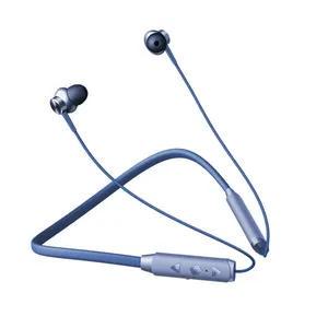 Ipx-5 Telepon Kualitas Tinggi Olahraga Tahan Air Grosir Abs Earphone Bt Headphone Gantung Leher Headset Nirkabel