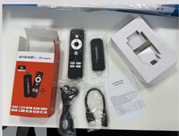 Décodeur H96Max S905L Dual Core TS 2 Go/16 Go Android 4K sans fil avec télécommande intelligente pour lecteur multimédia Wi-Fi