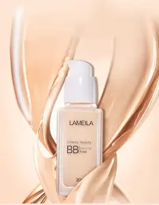 Alta Qualidade Controle De Óleo Lasting Fundação Líquida Adequado Para Mulheres Asiáticas À Prova D' Água Maquiagem Nua BB Creme Foundation