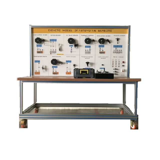AUTOMOTIVE SENSORS DIDACTIC MODEL  Training Panel Teaching Bench Automobile Demonstrating Board Car Maintenance Trainer