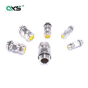 Presse-étoupes blindés <span class=keywords><strong>Millet</strong></span> en acier inoxydable 304/316 NPT à joint unique, antidéflagrants Exd IIC Gb, protection IP65 pour câbles de 7-77 mm - Product Image 1