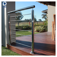 Prima Design moderne en acier inoxydable 304/316 barre à tige pour escalier balcon prix bon marché avec une qualité durable