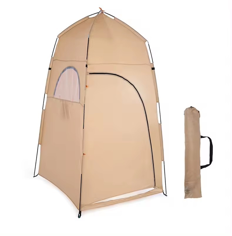 Automatic changing tent