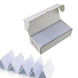 Top vente 13.56MHz PVC IC carte de visite intelligente 0.9mm épaisseur <span class=keywords><strong>NFC</strong></span> carte UID en plastique blanc pour le contrôle d'accès - Product Image 3