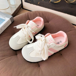 Chaussures plates à lacets brodées avec un chat d'<span class=keywords><strong>anime</strong></span> pour filles, tendance et mignonnes - Product Image 4