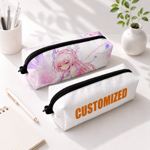 Factory Direct Custom Zipper Cosmetic <strong>Bag</strong> Logo Printed <strong>Nylon</strong> <strong>Makeup</strong> Pouch Eco-friendly Large Capacity Travel Pouch OEM - Product Image 1