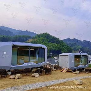 Casa Contenedor Prefabricada Rover de Diseño Moderno para Uso Hotelero con Material de Panel Sándwich - Product Image 1