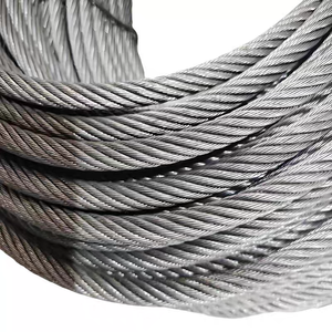 Fune di filo di acciaio resistente per macchinari di sollevamento di diametro 6 mm squalo di marca 6 serie 6 X 36WS - IWRC 1960 <span class=keywords><strong>B</strong></span> SZ - Product Image 1