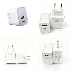 <span class=keywords><strong>Chargeur</strong></span> rapide PD <span class=keywords><strong>30W</strong></span>, prise US EU, double port, logo OEM personnalisé, charge sécurisée pour <span class=keywords><strong>iPhone</strong></span> 16 17 15 <span class=keywords><strong>14</strong></span> 13 <span class=keywords><strong>Pro</strong></span> Max Samsung S26 S25 Ultra - Product Image 1