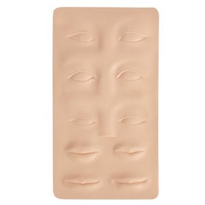 Wenshen Fabricación Ceja Labios Maquillaje semipermanente Microblading Tatuaje Práctica Piel o látex para entrenamiento OEM disponible - Product Image 1