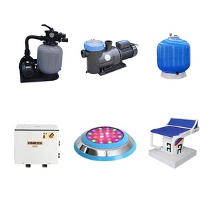 Kit d'entretien complet pour <span class=keywords><strong>piscine</strong></span> Fenlin, outils de nettoyage professionnels, fournitures d'entretien de l'eau, pour usage commercial et résidentiel, en fibre de verre, métal, PP - Product Image 1