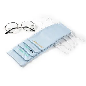 맞춤형 맞춤형 극세사 안경 안경 유리 천 가방 선글라스 파우치 포장 안경 케이스 & 가방