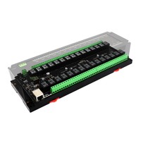 Modul Relay Ethernet 30-Ch, protokol Modbus RTU/Modbus TCP, komunikasi Port PoE, dengan berbagai isolasi dan sirkuit perlindungan