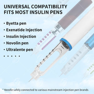 <span class=keywords><strong>Agujas</strong></span> Desechables <span class=keywords><strong>para</strong></span> Pluma de <span class=keywords><strong>Insulina</strong></span> de 4 mm y 5 mm, Aguja de Seguridad Desechable <span class=keywords><strong>para</strong></span> Pluma de <span class=keywords><strong>Insulina</strong></span> Médica - Product Image 4