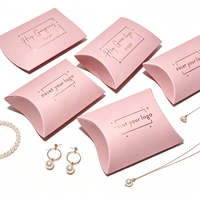 Boîte à bijoux en papier kraft écologique avec logo personnalisé OEM, boîte à bijoux pour mariage, petit coffret cadeau