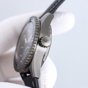 Reloj de pulsera profesional para hombre, mecánico automático, con calendario completo, fase lunar esqueletizada, esfera negra y caja plateada de alta calidad premium. - Product Image 3