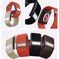 Pulsera Inteligente Android para Fitness, Podómetro, Frecuencia Cardíaca, SpO2, Tendencia, Medición Automática de Temperatura, Resistente al Agua IP68, 7-10 Días de Autonomía