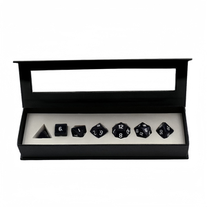 Emballage de boîte-cadeau de dés RPG <span class=keywords><strong>DND</strong></span> en carton de papier personnalisé pour dés - Product Image 1