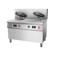 SEMIKRON 110V/220V Machine de cuisson automatique au gaz personnalisée pour wok, robot de cuisson pour sauténer, robot chef pour riz frit, nouilles et pâtes