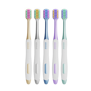 Benoit brosse à dents à poils souples à tête large adulte 5 pièces Premium Clean Care - Product Image 5
