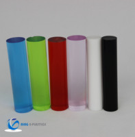 Barre Ning E-Plastics 25mm PMMA tige acrylique colorée pour éclairage LED