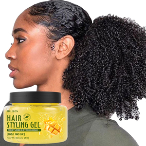 Gel Coiffant Fixation Forte Sans Résidus pour Queues de Cheval, Chignons et Cheveux Lissés - Product Image 2