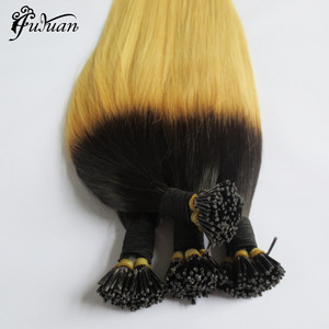 Haute Qualité Double Dessiné Cuticule Aligné <span class=keywords><strong>JE</strong></span> Conseils Humaine Extensions <span class=keywords><strong>de</strong></span> Cheveux Pré-collés - Product Image 1