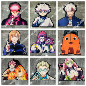 Große Anime-Design-Teppiche, niedliche Fußmatten, personalisierbare Fototeppiche für Ihr Wohnzimmer, rutschfeste Heimteppiche - Product Image 2