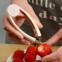 Roestvrijstalen ananas- en aardbeienontpitter, aardappel- en wortelontpitter, keukenhulp voor fruit en groenten