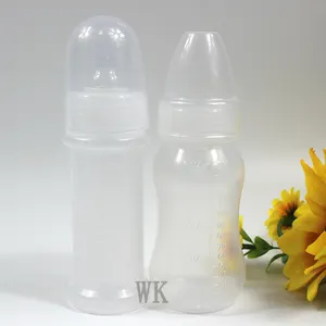 Großhandel 100 ml 150 ml PP Milchflasche Babynahrung für Kind tragbare Einweg-Babyflaschen-Sets Babynahrung