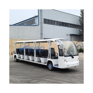 Venta Directa de Fábrica, Autobús Turístico Eléctrico Blanco Personalizado, Simple y Elegante, Apto para Adultos - Product Image 1